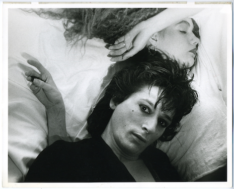Johnny Thunders and Susanne Blomqvist early 80's