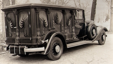 Funeral home Sayers & Scovill Olympian Hearse, 1934