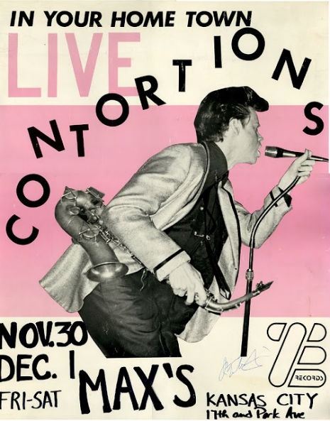 Great Poster for a Contortions Show