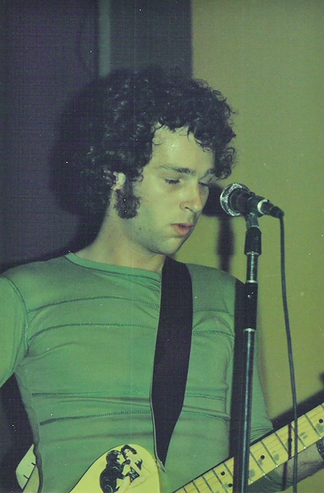 Chris Bell on stage
