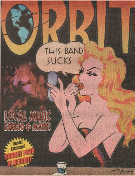 Niagara Detroit designed cover for The Orbit