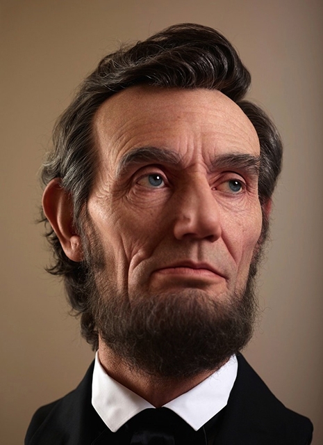 Lincoln Scultpture Close-up