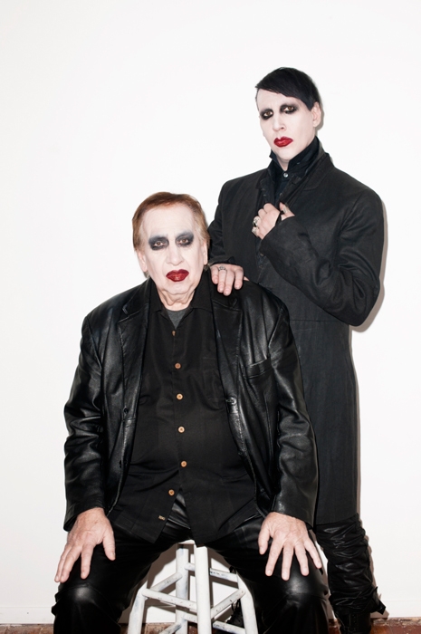 Marilyn Manson and Hugh Warner