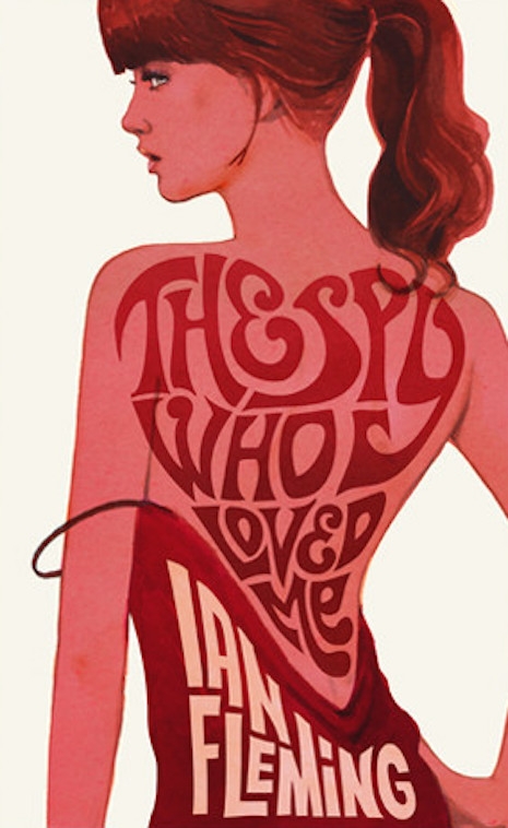 The 2008 cover for the reissue of Ian Fleming's 1962 novel, The Spy Who Loved Me
