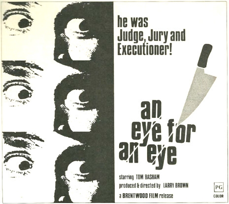 Poster Art for The Psychopath aka Eye for an Eye