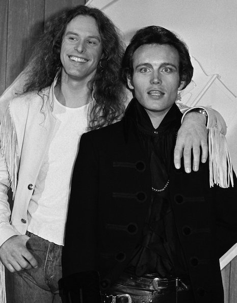 Ted Nugent and Adam Ant, 1982