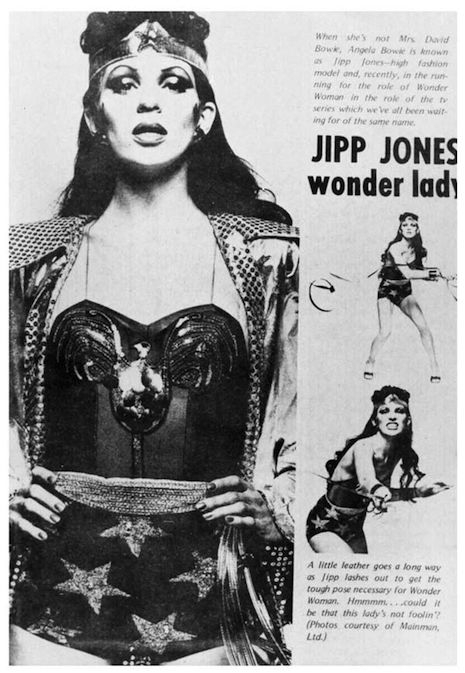 Angie Bowie as Wonder Woman