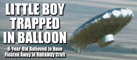 Balloon Boy Hoax headline