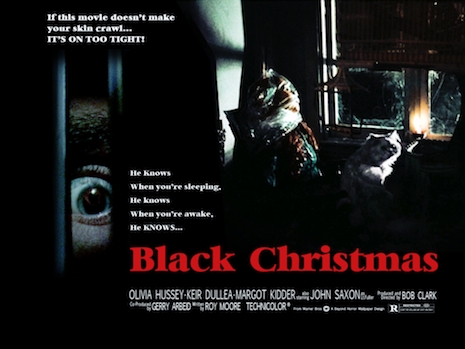 Black Christmas lobby card
