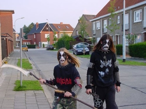 A day in the life of a black metal teenager