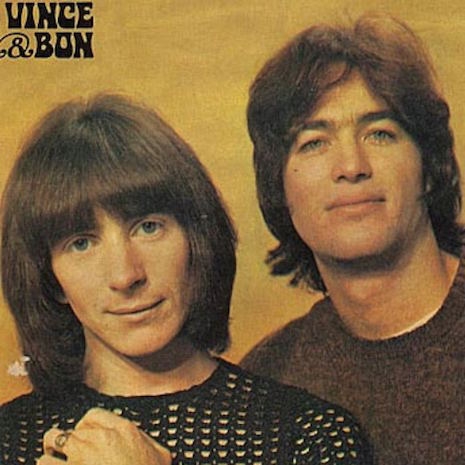 Bon Scott and Vince Lovegrove of the Valentines