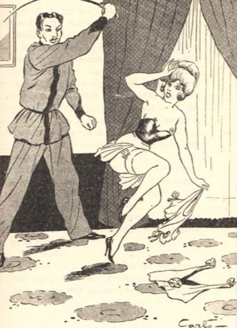 A fetish illustration by Carlo, approximately 1909
