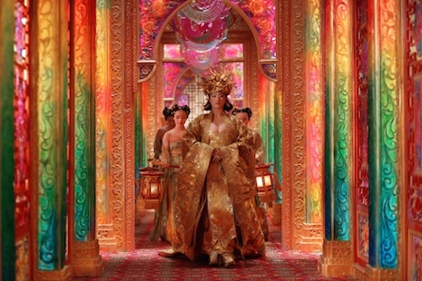 A scene from the 2006 film, Curse of the Golden Flower