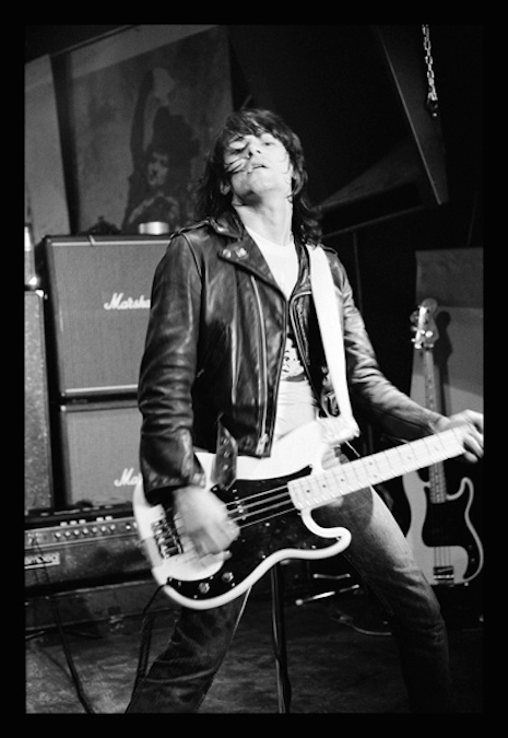 Dee Dee and his Fender Precision bass