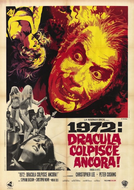 Dracula AD movie poster (Italy)