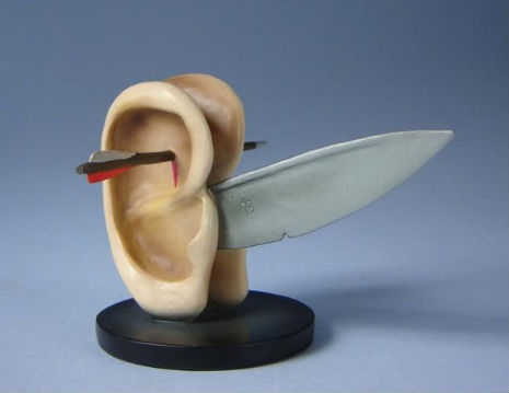 Ears with Knife