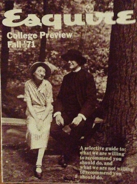 Esquire College Preview Fall '71