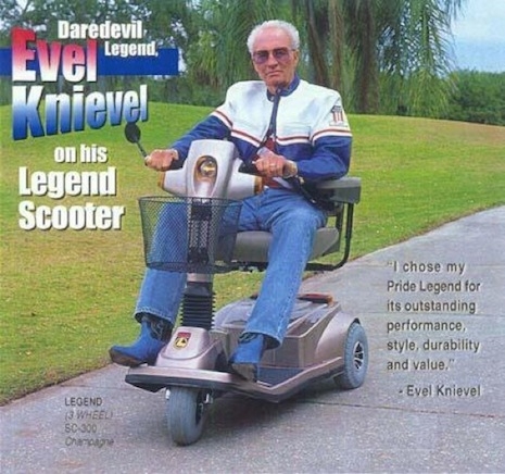 Evel Knievel Legend Scooter