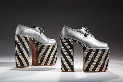 Ferradini platform shoes worn by Elton John, mid-70s