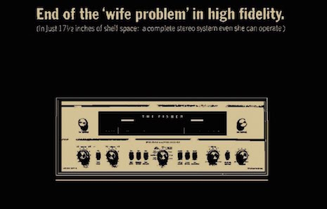 Fisher stereo ad