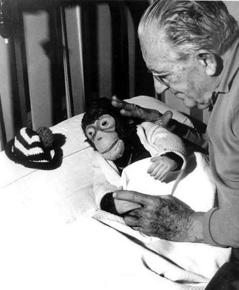 Fritz Lang and friend