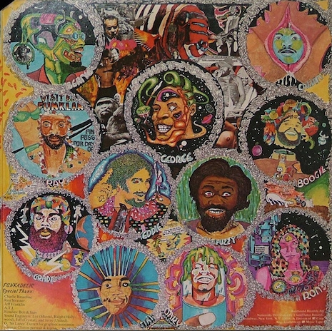 Funkadelic album artwork by Pedro Bell