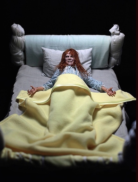 Girl of Satan (Regan from The Exorcist) in bed by Rainman