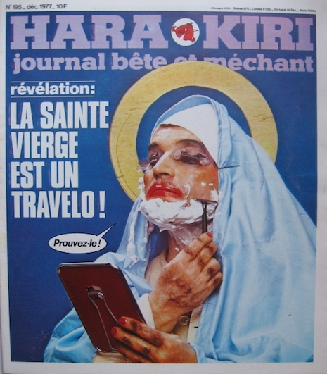 The cover of Hara Kiri #195