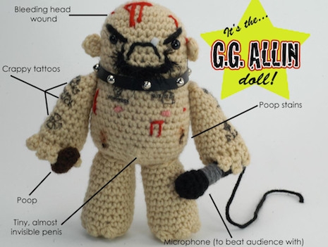 GG Allin Doll by Croshame