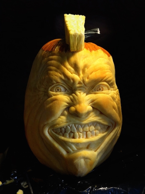 Angry pumpkin by Jon Neill