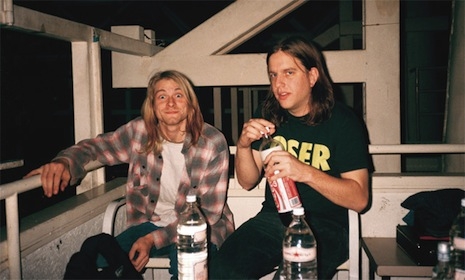 Kurt Cobain and Steve Double