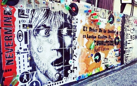 Kurt Cobain street art