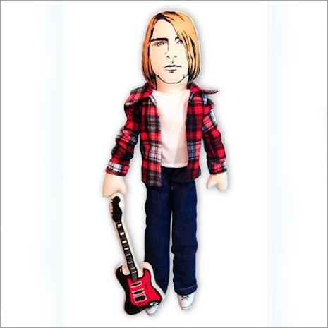 Kurt Cobain plush toy