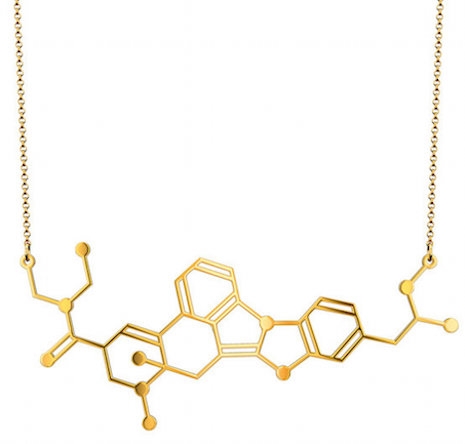 LSD molecular necklace