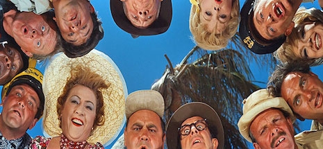 The cast from It's A Mad, Mad, Mad, Mad World (1963)
