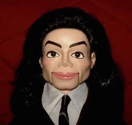 Michael Jackson vetriloquist dummy