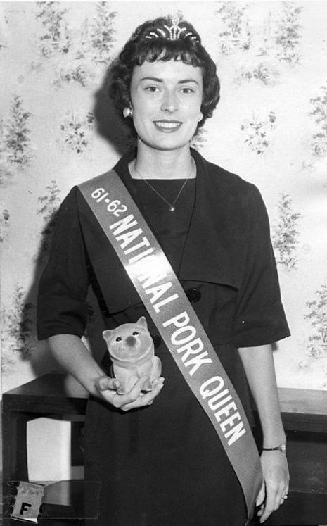 National Pork Queen (in association with the Illinois Pork Producers Association) 1961/1962
