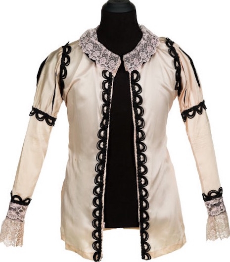 Silk shirt worn by Neal Smith made by Alice Cooper's mother, Ella Mae, 1968