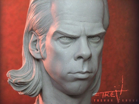 Nick Cave sculpture by Trevor Grove