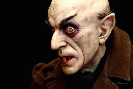 Nosferatu (or Count Orlok) sculpture by Mike Hill