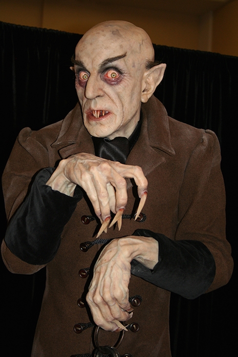 Life-sized Nosferatu sculpture by Mike Hill
