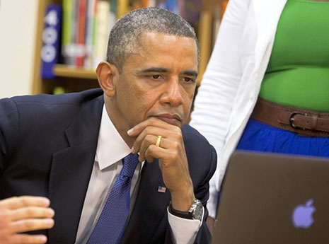 Obama is checking your email
