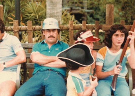 The Escobars visit Frontierland at the Magic Kingdom in 1981
