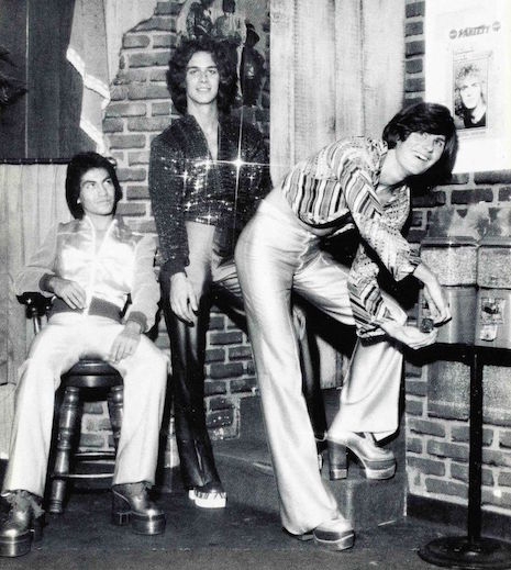 Platform boots and disco dudes, 1970s