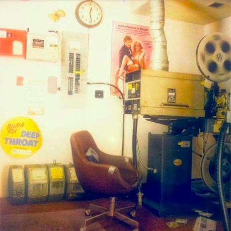 The projector room at The Park Theater
