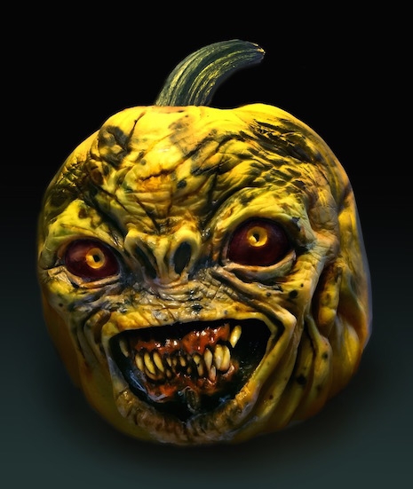 Pumpkin ghoul by Jon Neill