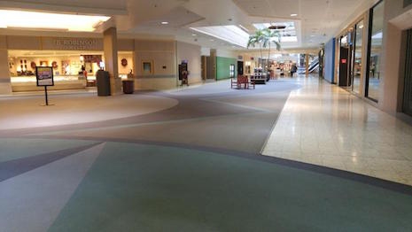 The wide open spaces of the Century III Mall, November 29th, 2014