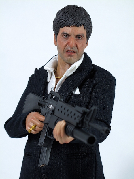 Tony Montana from Scarface, the War Version