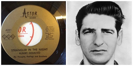 Strangler in the Night single by serial killer Albert DeSalvo (The Boston Strangler)