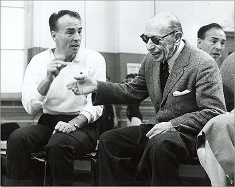 Balanchine and Stravinsky, 1957